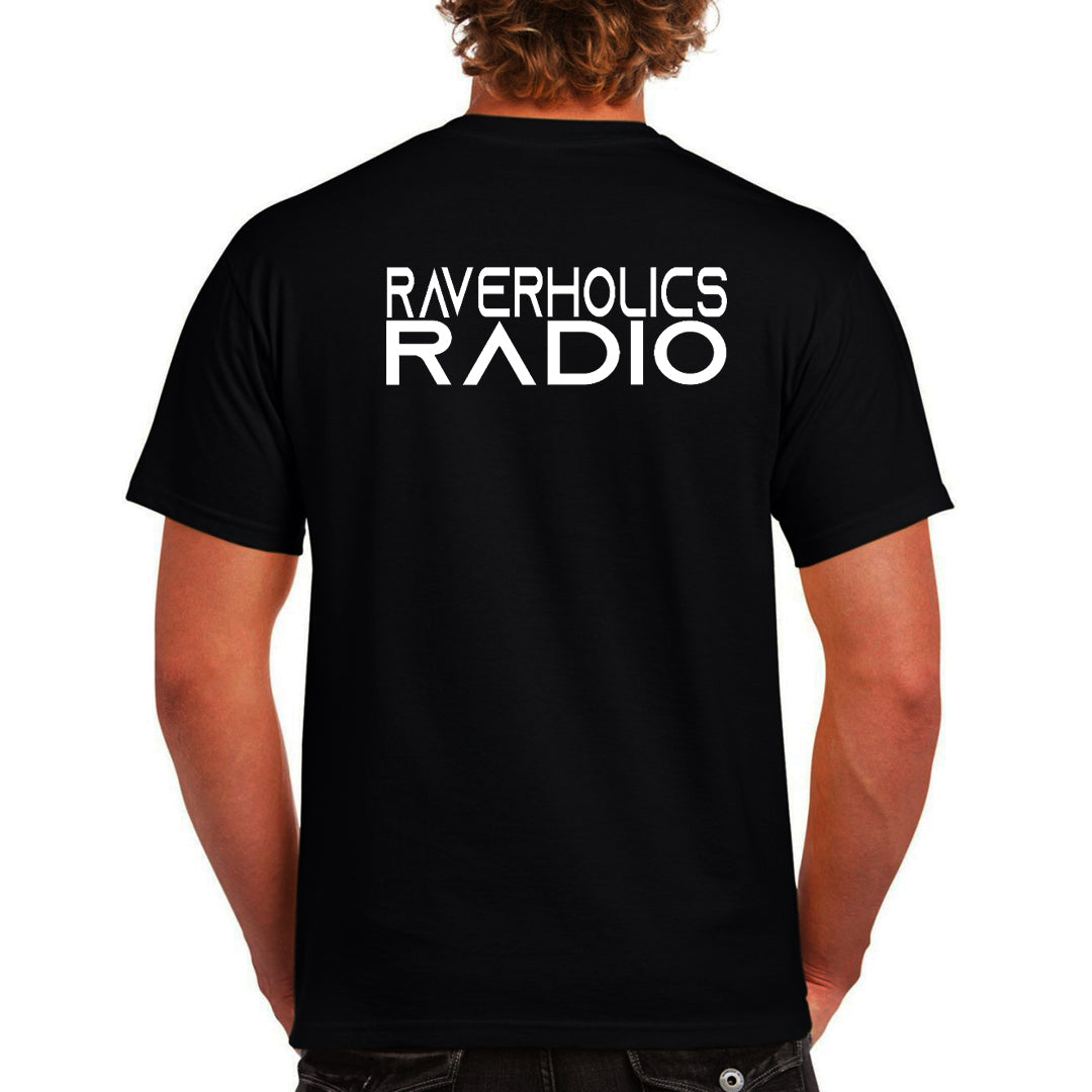 Raverholics Radio Crew Neck Logo T.Shirt