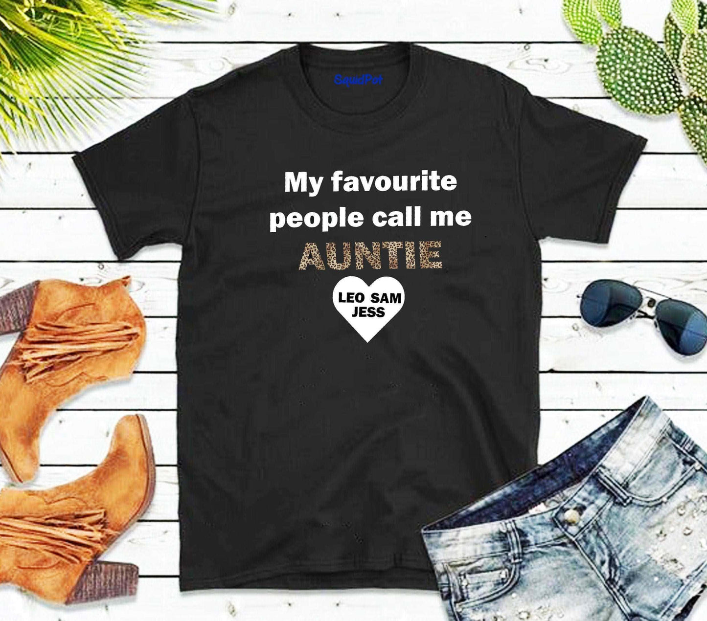My Favourite People Call Me *YOUR TITLE HERE* T-Shirt (Personalised) - SquidPot