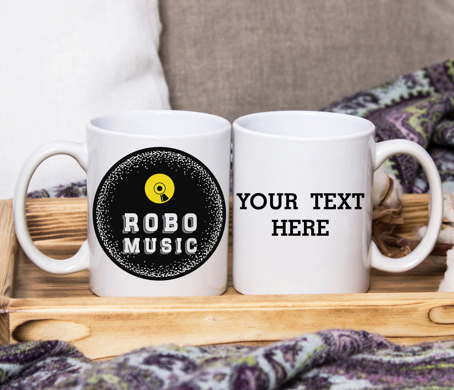 ROBO MUSIC 11oz Mug Personalised
