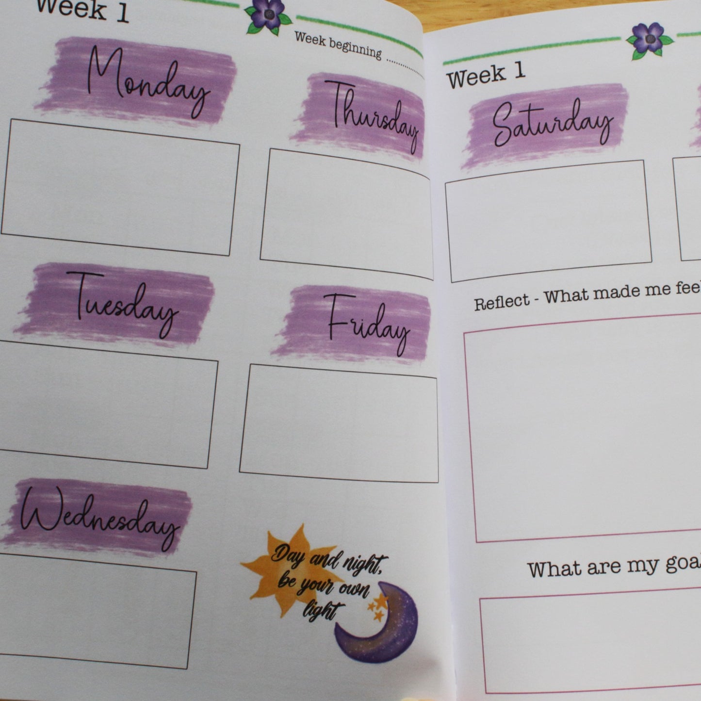 Gratitude Growth Focus Book + Letterbox Giftbox