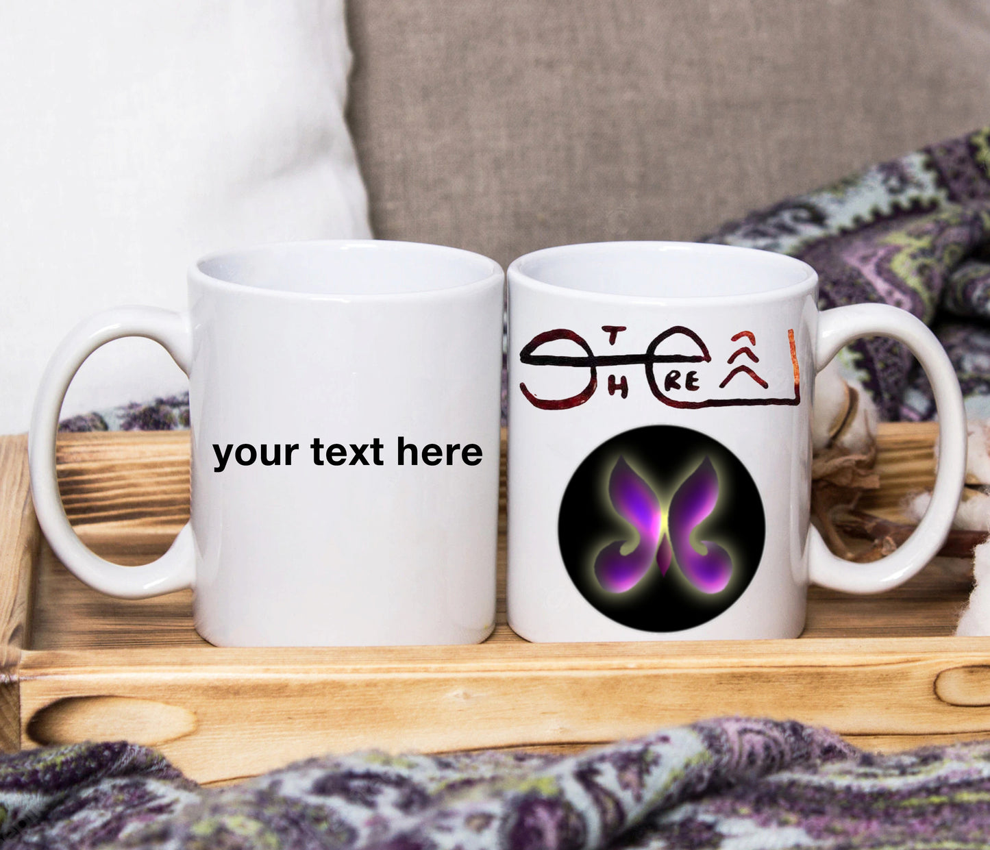 Mug "Un père est quelqu'un que vous admirez, quelle que soit votre taille" (personnalisé)