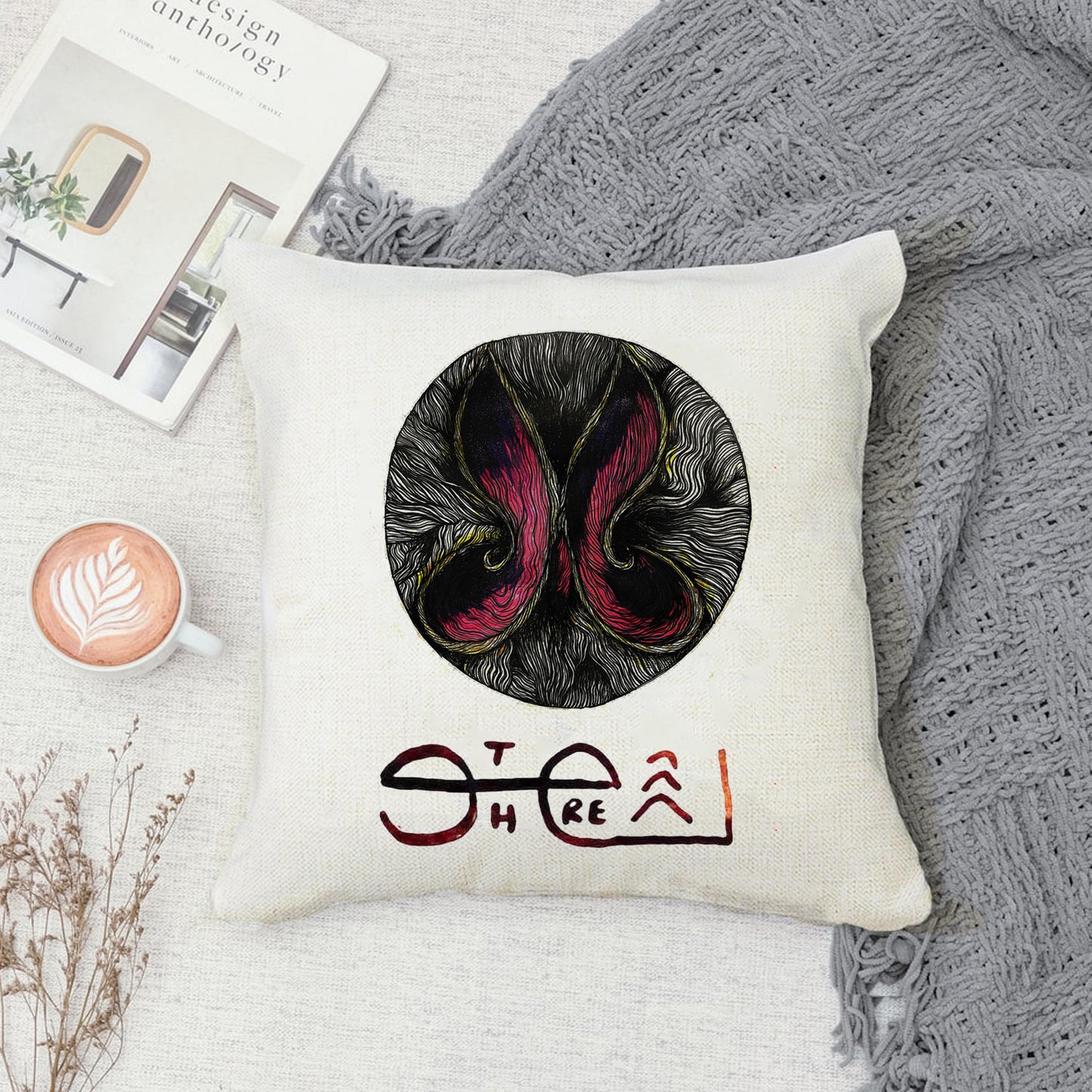 Ethereal UK Canvas 40x40cm Cushion
