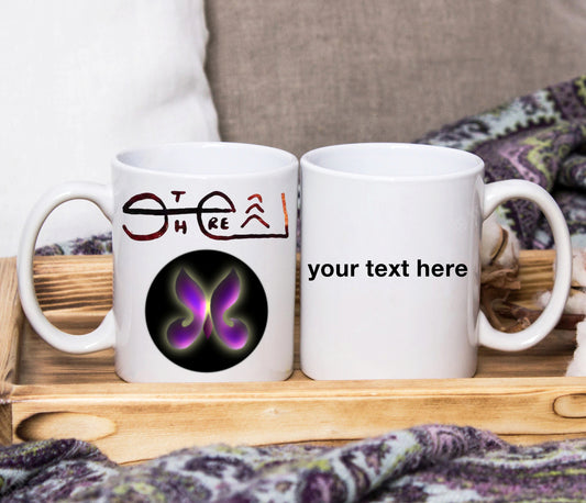 Mug "Un père est quelqu'un que vous admirez, quelle que soit votre taille" (personnalisé)