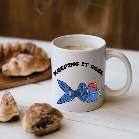 Keeping It Reel Fishing Mug (Personalised)
