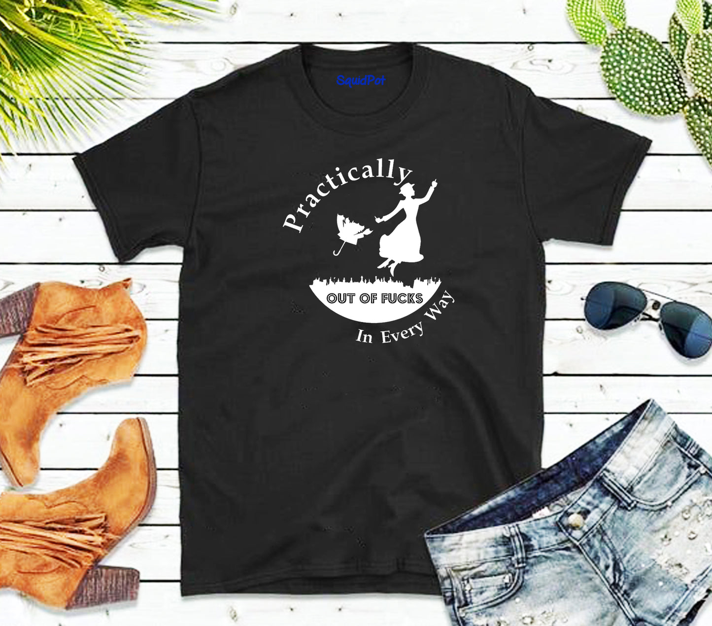 Praktisch aus Fu *** in jeder Hinsicht Poppins T-Shirt