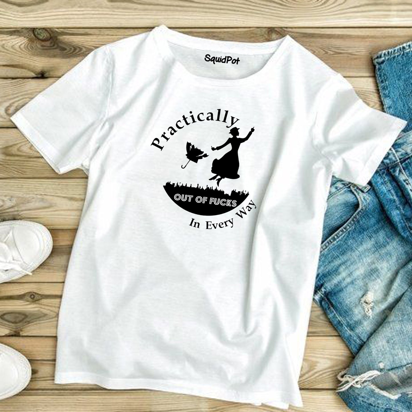 Praktisch aus Fu *** in jeder Hinsicht Poppins T-Shirt