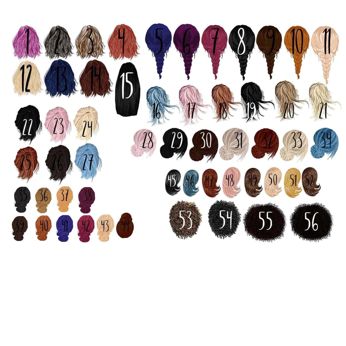 Best Friends Custom Name, Skin Tone & Hair Colour/Style Mug (Personalised)