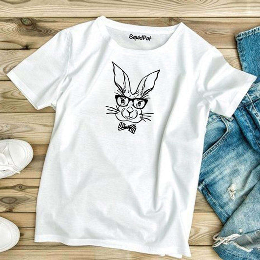 Geeky Bunny T- Shirt - SquidPot